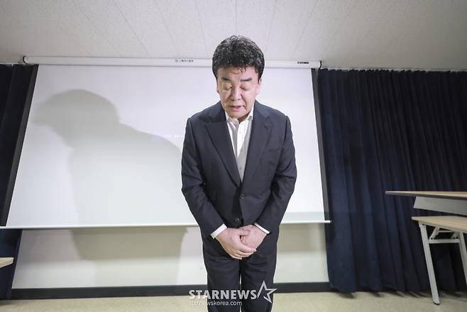 [서울=뉴시스] 정병혁 기자 = 백종원 더본코리아 대표. 2025.03.28. jhope@newsis.com /사진=정병혁