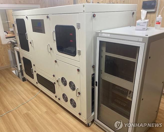 제논 탐지 장비 '젬스'(Xems) [변재일 의원실·KINS 제공. 재판매 및 DB 금지]