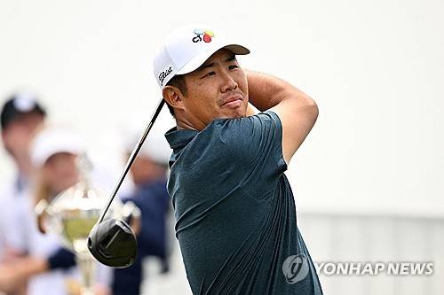 안병훈의 티샷. [AFP/게티이미지=연합뉴스]