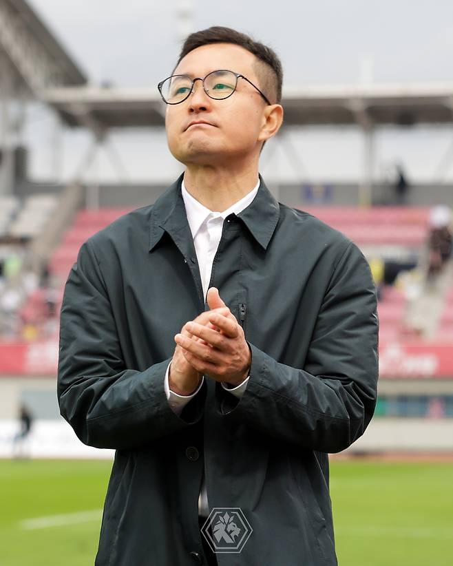 권오규 충북청주 감독이 자진 사임했다.(충북청주 제공)