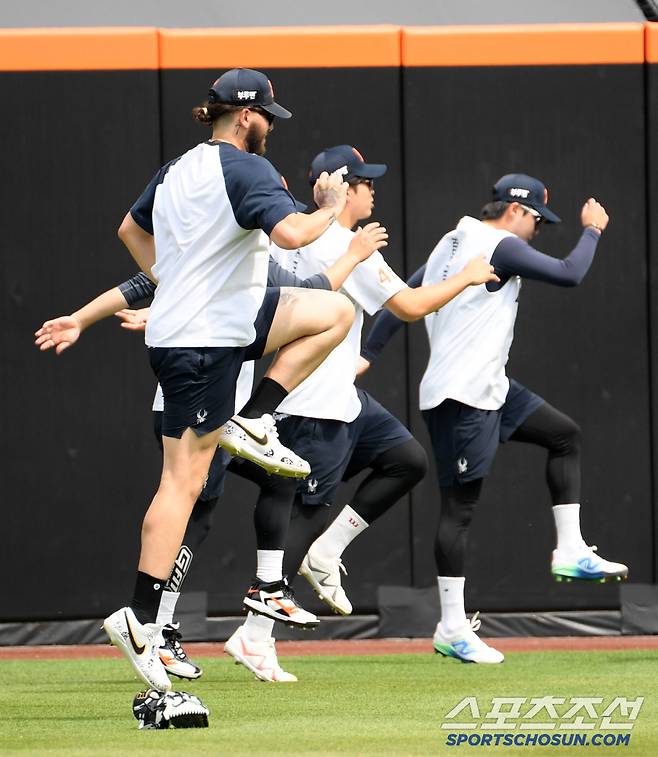 빨리 잊는 것도 중요한 야구에서 한화 폰세는 다음 등판 준비에 집중했다. 대전=박재만 기자 pjm@sportschosun.com