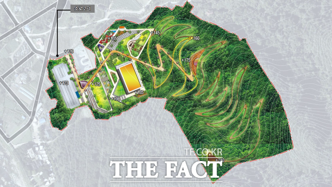 가평군 미·영연방 관광안보공원 조감도 /경기도