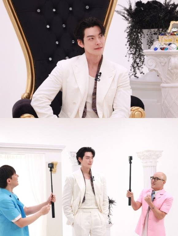 배우 김우빈이 유튜브 '홍석천의 보석함'에 출연해 오랜 인연인 홍석천과 만나 다양한 이야기를 나눈다. /AM엔터테인먼트