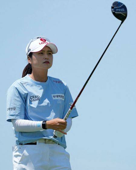 최혜진이 마이어 클래식에서 첫 우승에 도전한다. AFP연합뉴스