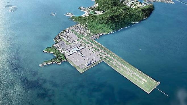 부산 가덕도 신공항 조감도. /부산시