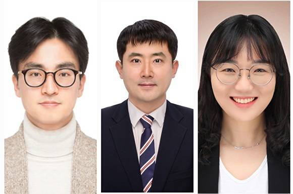 조병진·임보규·김한슬 교수(왼쪽부터). [사진=충북대학교]