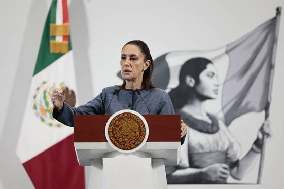 클라우디아 셰인바움 멕시코 대통령. EPA=연합뉴스