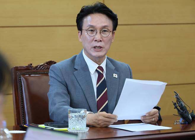 ▲ 김민석&nbsp;총리 후보자 기자간담회 [연합뉴스]&nbsp;