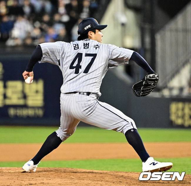 [OSEN=지형준 기자] 한화 김범수. 2025.04.08 / jpnews@osen.co.kr