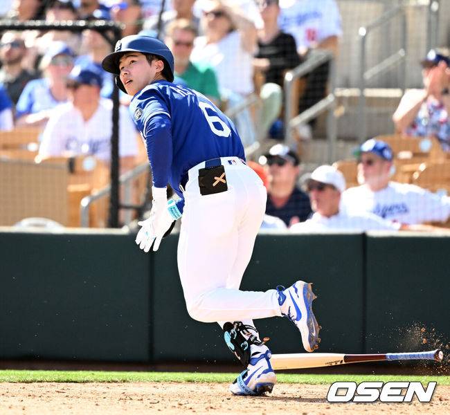 [OSEN=이대선 기자] LA 다저스 김혜성 2025.03.02 /sunday@osen.co.kr