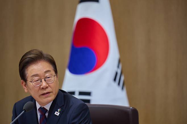 이재명 대통령이 6월10일 서울 용산 대통령실에서 국무회의를 주재하고 있다. ⓒ 연합뉴스