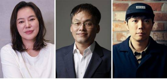 2025 춘천영화제 한국단편경쟁 심사위원 (왼쪽부터 김금순 배우, 김영진 영화평론가, 장건재 감독)