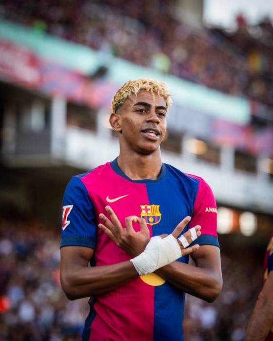 라민 야말. /사진=FC바르셀로나 공식 사회관계망서비스(SNS)