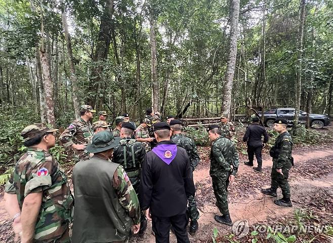 태국·캄보디아 국경 분쟁 [EPA 연합뉴스 자료사진. 재배포 및 판매 금지]