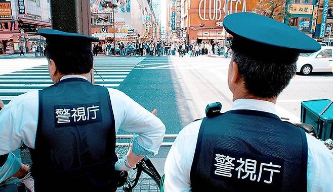 일본 경찰 이미지로 기사 내용과 무관. 일본 경찰청
