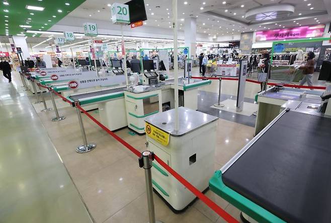 서울 시내 한 대형마트가 한산한 모습을 보이고 있다(자료사진). ⓒ뉴시스