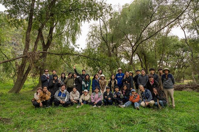 2023년 팔현습지에서 N월의 피크닉 ‘우리의 팔현\'. 금호강 디디다 제공