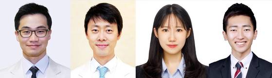 사진 왼쪽부터 분당서울대병원 정신건강의학과 명우재 교수, 삼성서울병원 원홍희 교수, 안예은 연구원, 서울대병원 정신건강의학과 김재현 임상강사. 사진 분당서울대병원