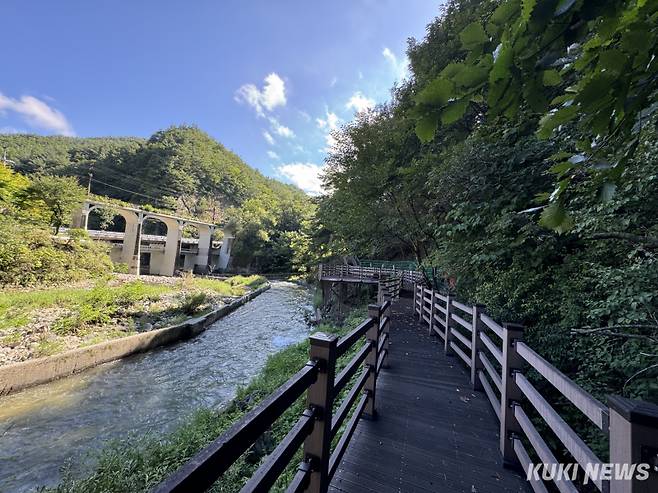 강원 태백시 장성, 철암권 힐링숲길.