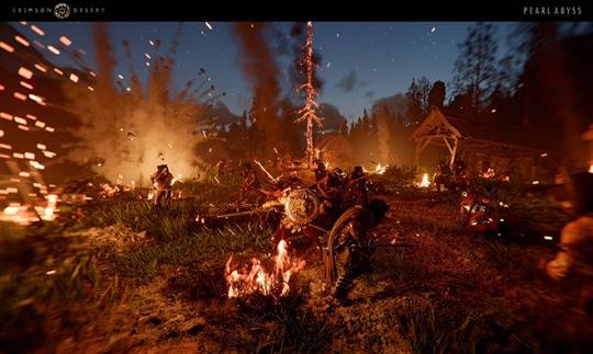 펄어비스가 '서머 게임 페스트'에서 공개한 '붉은사막'의 새 시연 버전. 자료 제공 : 펄어비스