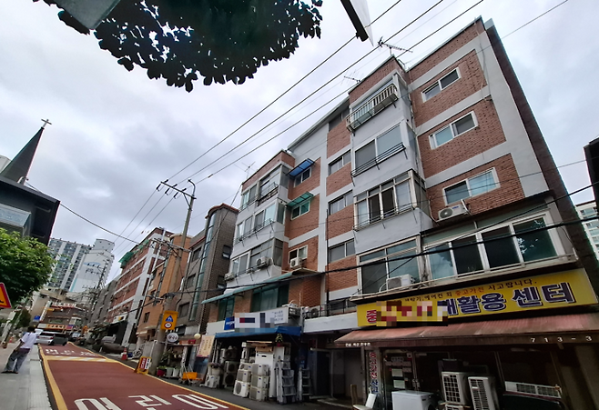 도원아파트 제일아파트. [이승환 기자]