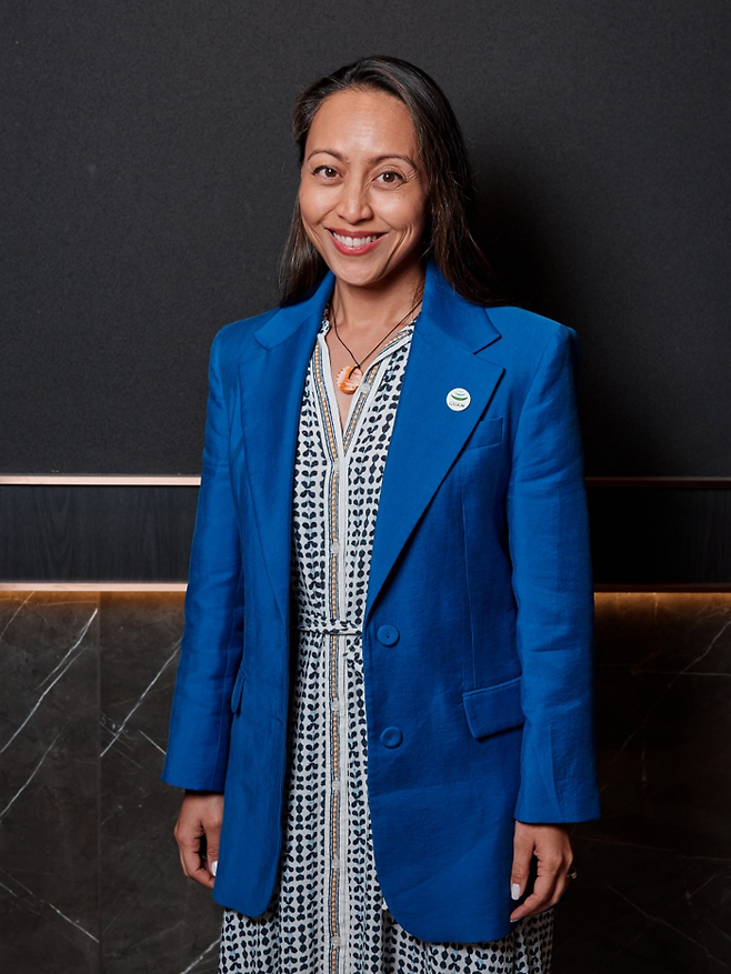 지난 5일 레진 비스코 리 괌정부관광청장이 여행플러스와 만났다 / 사진=괌정부관광청