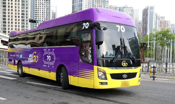 70번 버스. /사진제공=김포시