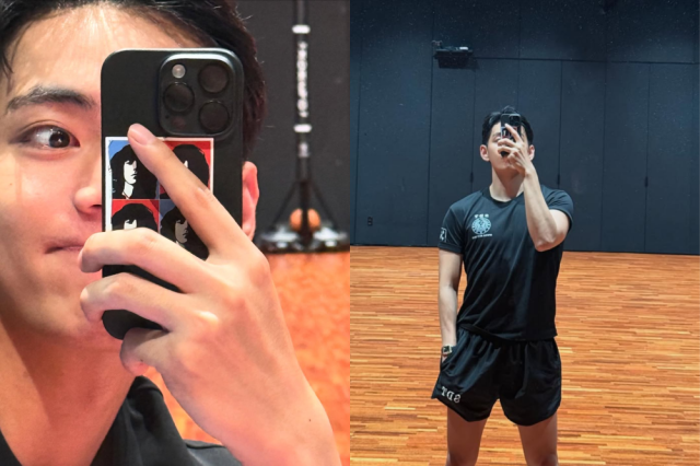 방탄소년단 뷔가 군생활의 사진들을 모두 공개했다. / 뷔 인스타그램 캡처