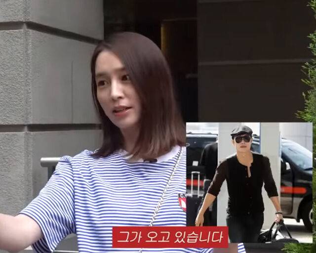 이민정이 일본 여행 중 남편을 언급했다. / 유튜브 '이민정 MJ' 캡처