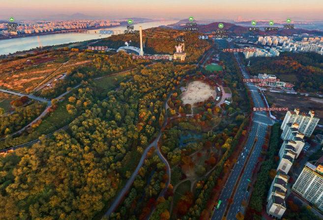 [서울=뉴시스]신규 자원회수시설 부지(상암동 481-6 일대) 이격거리 700m 이상. 2025.06.11. (사진=서울시 제공) *재판매 및 DB 금지