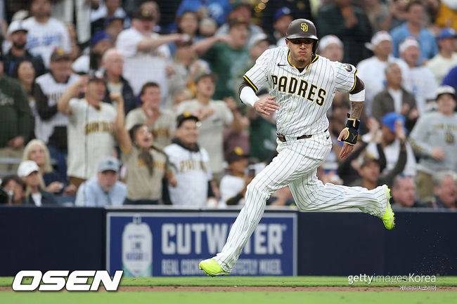 [사진] 샌디에이고 매니 마차도. ⓒGettyimages(무단전재 및 재배포 금지)