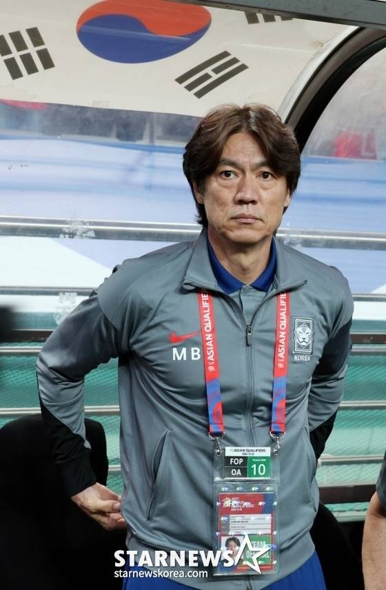 홍명보 한국 축구대표팀 감독. /사진=강영조 선임기자