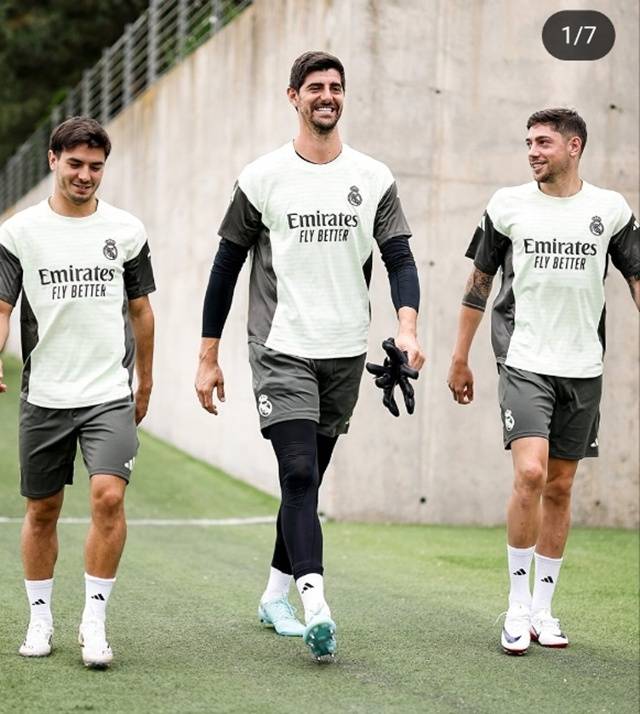 레알 선수단. /사진=레알 마드리드 SNS