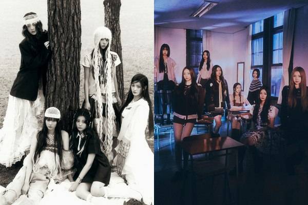 아일릿(왼쪽), 하츠투하츠 / 사진=빌리프랩, SM엔터테인먼트