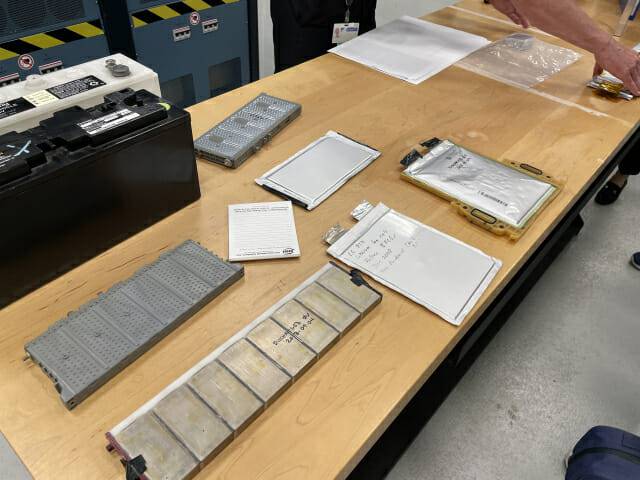 GM 워런 테크니컬 센터 배터리 연구소에서 활용하는 배터리셀