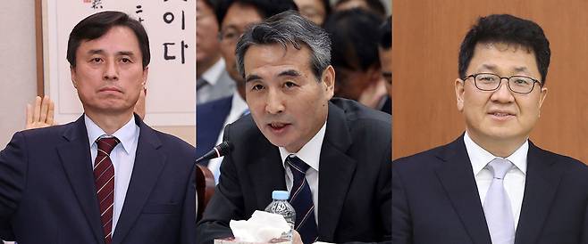 조은석 전 감사원장 대행 / 민중기 전 서울중앙지방법원장 / 이윤제 명지대 교수 (사진=뉴시스)