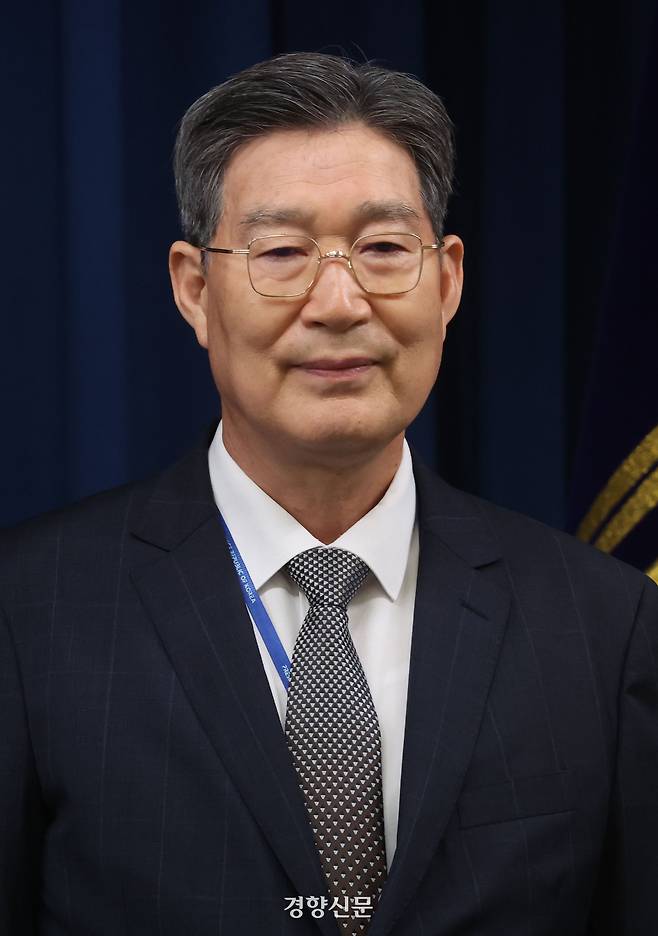오광수 민정수석. 대통령실사진기자단