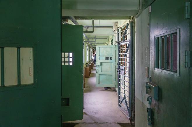 Film set at Papillon Zip, the former Jangheung Prison [JANGHEUNG COUNTY OFFICE]