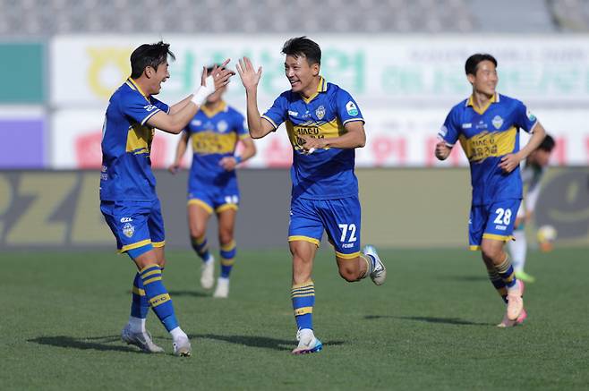 충남아산 한교원. 한국프로축구연맹 제공