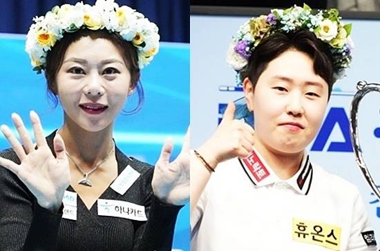 올 시즌 첫 번째 LPBA투어인 ‘우리금융캐피탈 LPBA챔피언십 2025’가 15일 경기도 고양시 킨텍스 PBA스타디움에서 시작한다. 이번 대회에서 김가영(왼쪽)은 8개대회 연속우승, 김세연은 2연패를 노린다. (사진=MK빌리어드뉴스 DB)