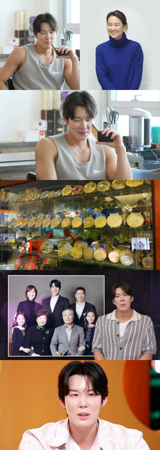 박태환이 가족 이야기를 털어놓는다.사진=KBS 제공