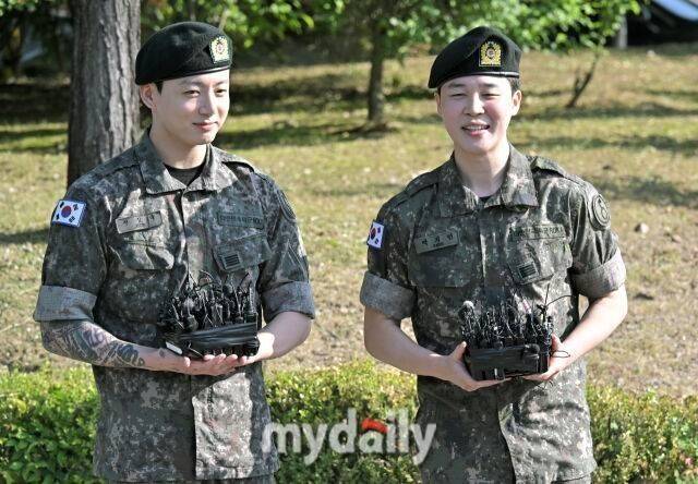 방탄소년단 정국, 지민 / 마이데일리