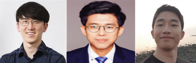 이번 연구를 수행한 공동연구진. 박종은(왼쪽부터) KAIST 의과학대학원 교수, 김천하 한국생명공학연구원 박사, 탁권용 서울성모병원 박사.[KAIST 제공]