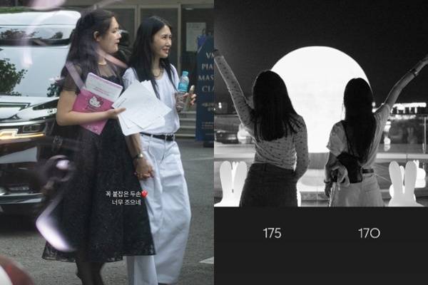 윤혜진과 딸 지온 양/소셜미디어