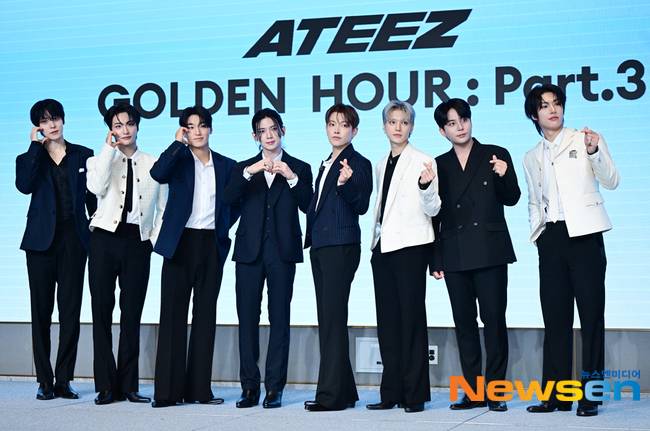 사진=왼쪽부터 윤호, 성화, 산, 여상, 홍중, 우영, 종호, 민기/뉴스엔 표명중 기자