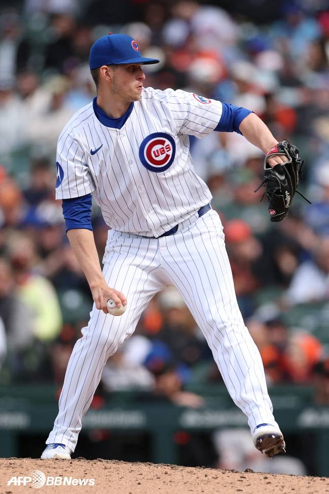 시카고 컵스 소속의 크리스 플렉센. /AFPBBNews=뉴스1