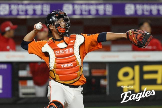 한화 허인서. /사진=한화 이글스 제공