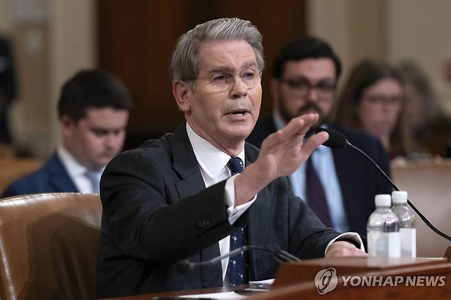 스콧 베선트 미국 재무장관 [AP=연합뉴스. 재판매 및 DB 금지]