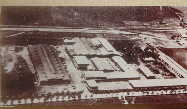 1960년 초 진주 주약동 대동공업사 공장 전경./대동50년사/