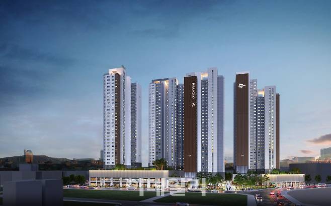 리버센트 푸르지오 위브 투시도(사진=두산건설)